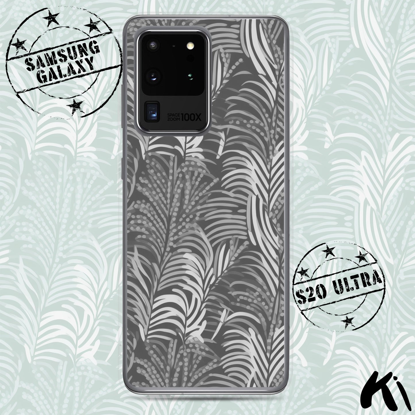 FERN LEAVES Clear Case for Samsung® S Series Phones