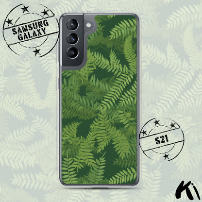 FERN LEAVES Clear Case for Samsung® S Series Phones