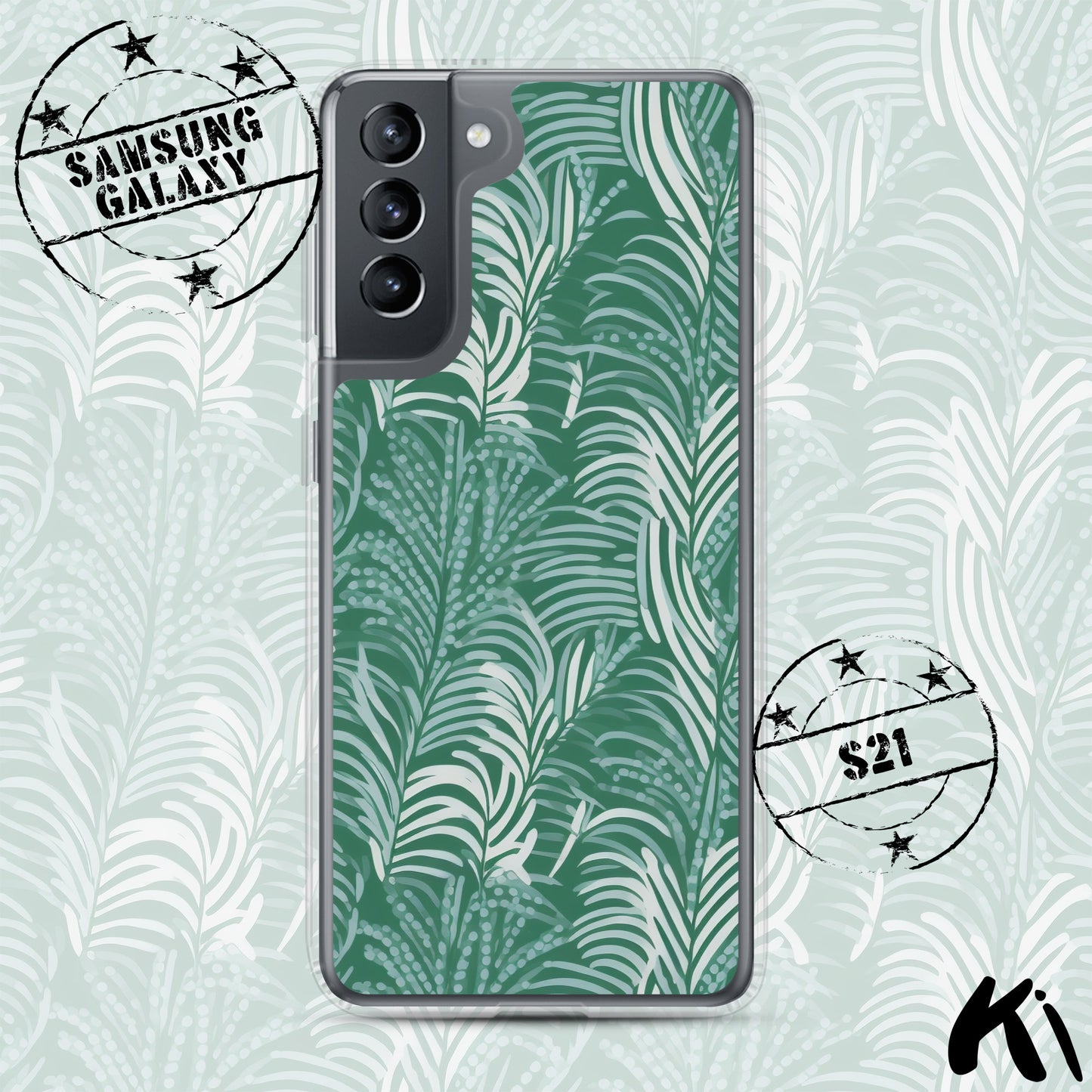 FERN LEAVES Clear Case for Samsung® S Series Phones