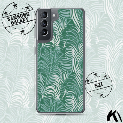 FERN LEAVES Clear Case for Samsung® S Series Phones