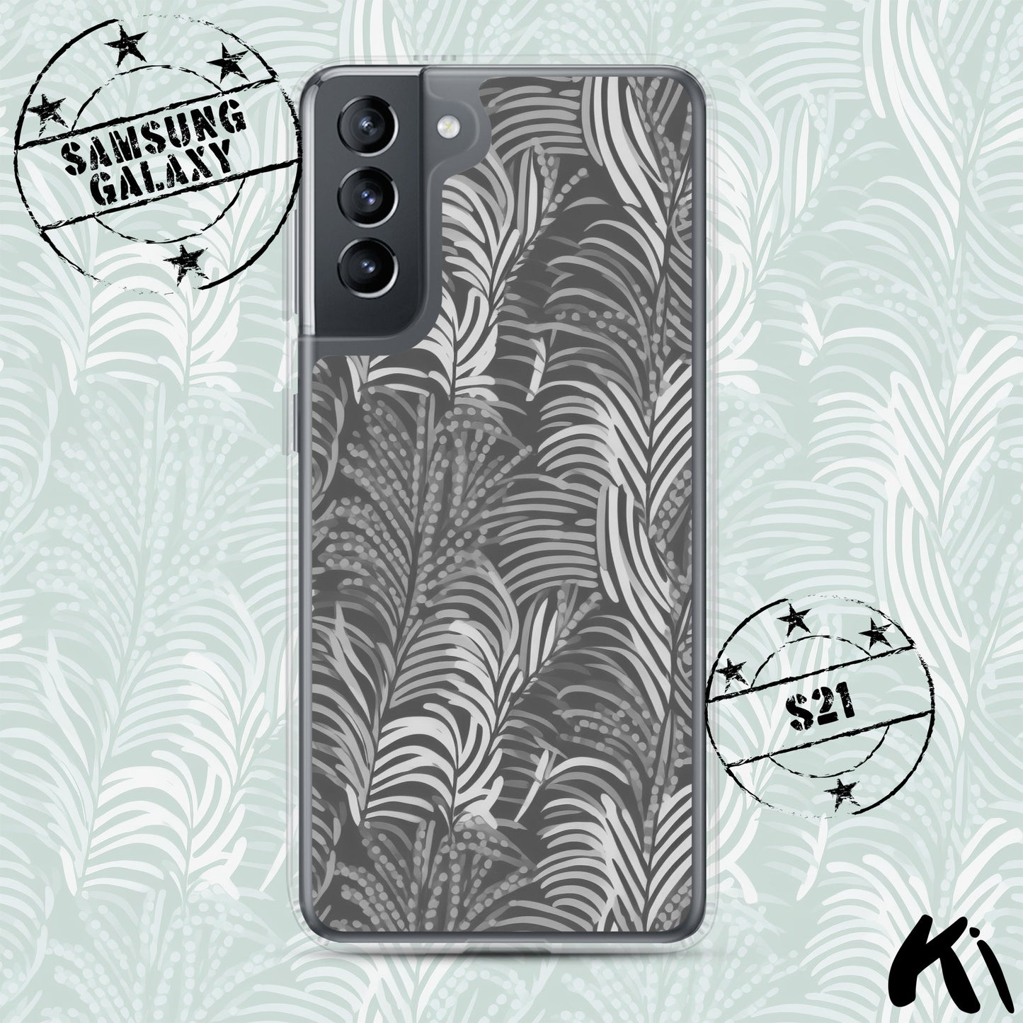 FERN LEAVES Clear Case for Samsung® S Series Phones