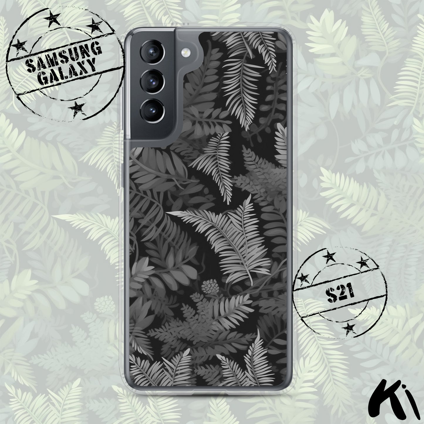FERN LEAVES Clear Case for Samsung® S Series Phones