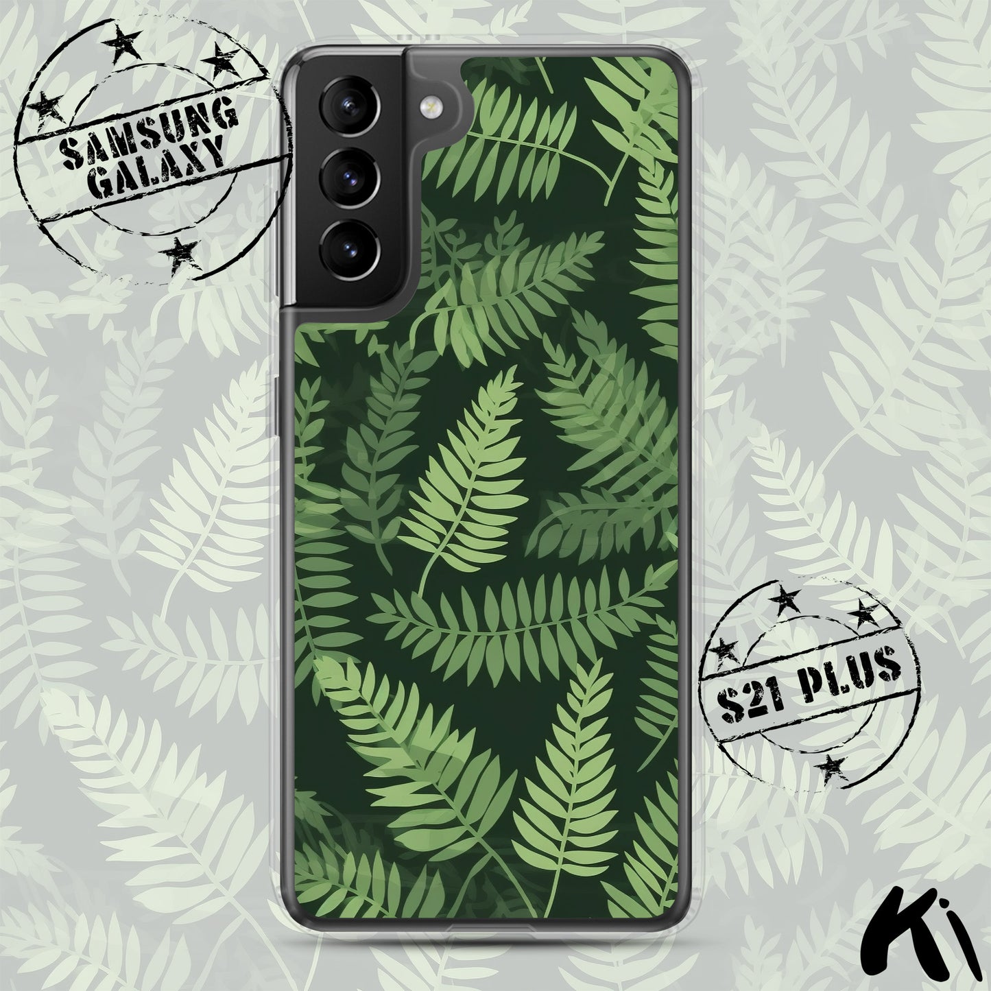 FERN LEAVES Clear Case for Samsung® S Series Phones