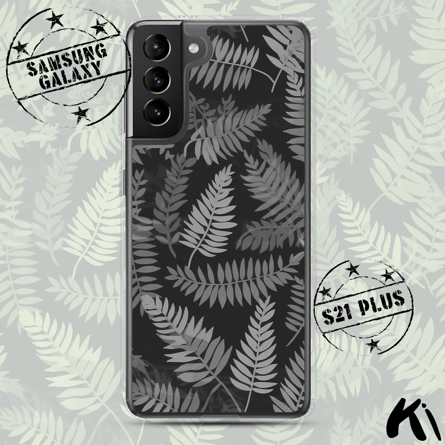FERN LEAVES Clear Case for Samsung® S Series Phones