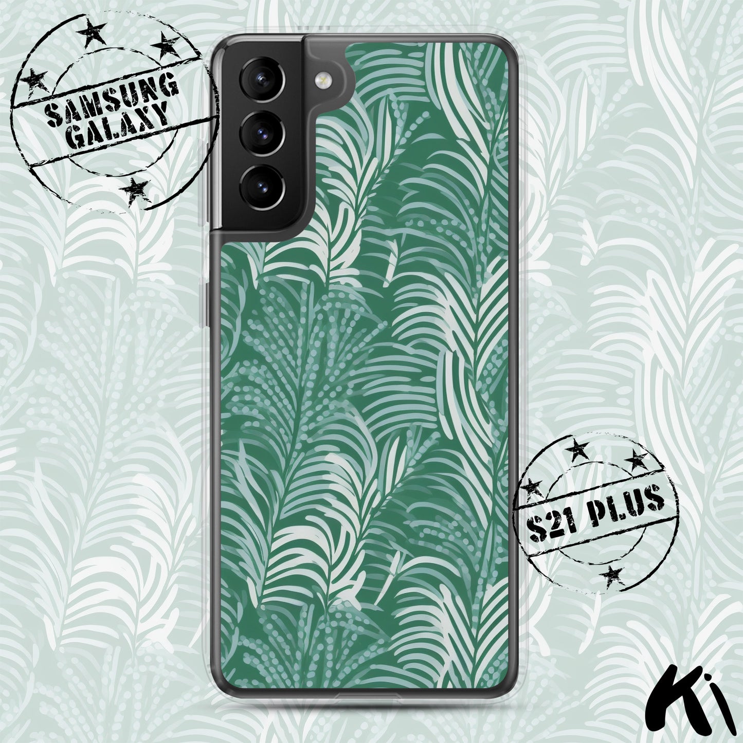 FERN LEAVES Clear Case for Samsung® S Series Phones