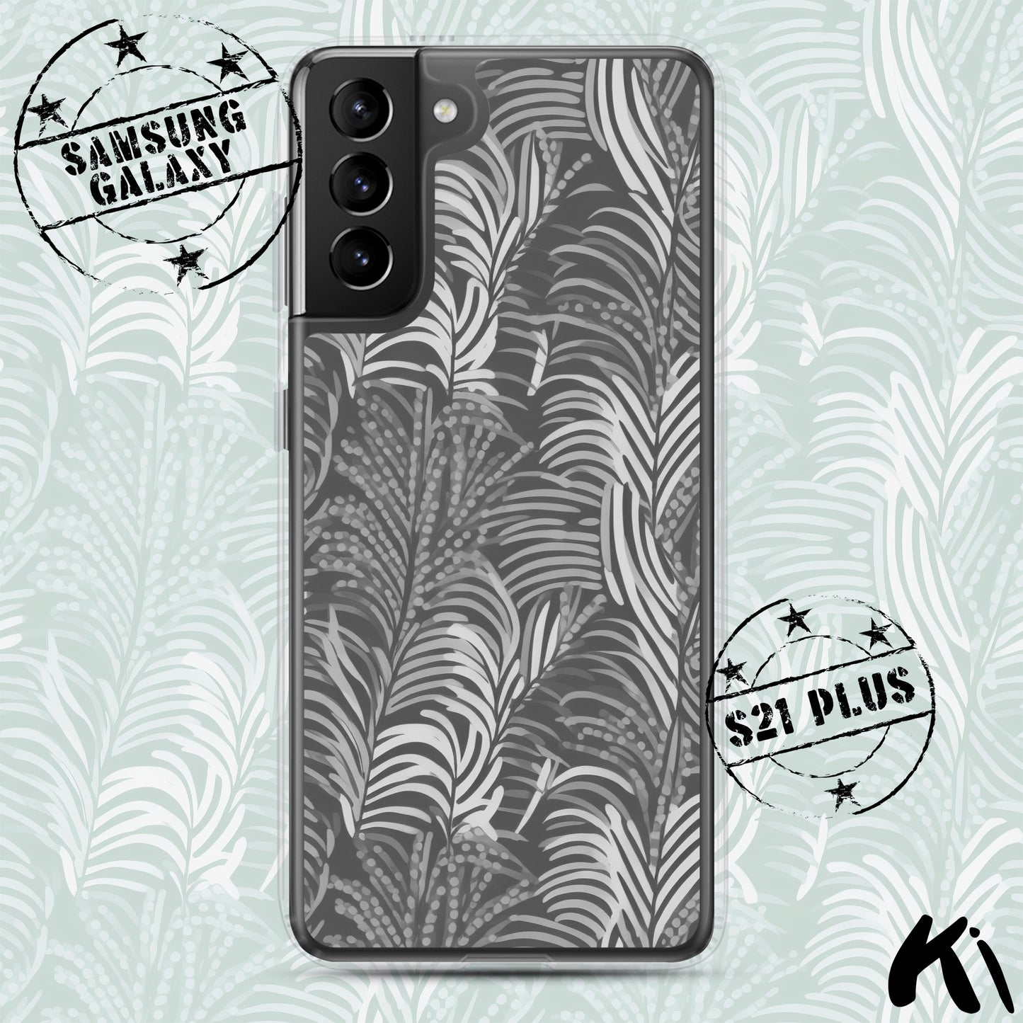 FERN LEAVES Clear Case for Samsung® S Series Phones