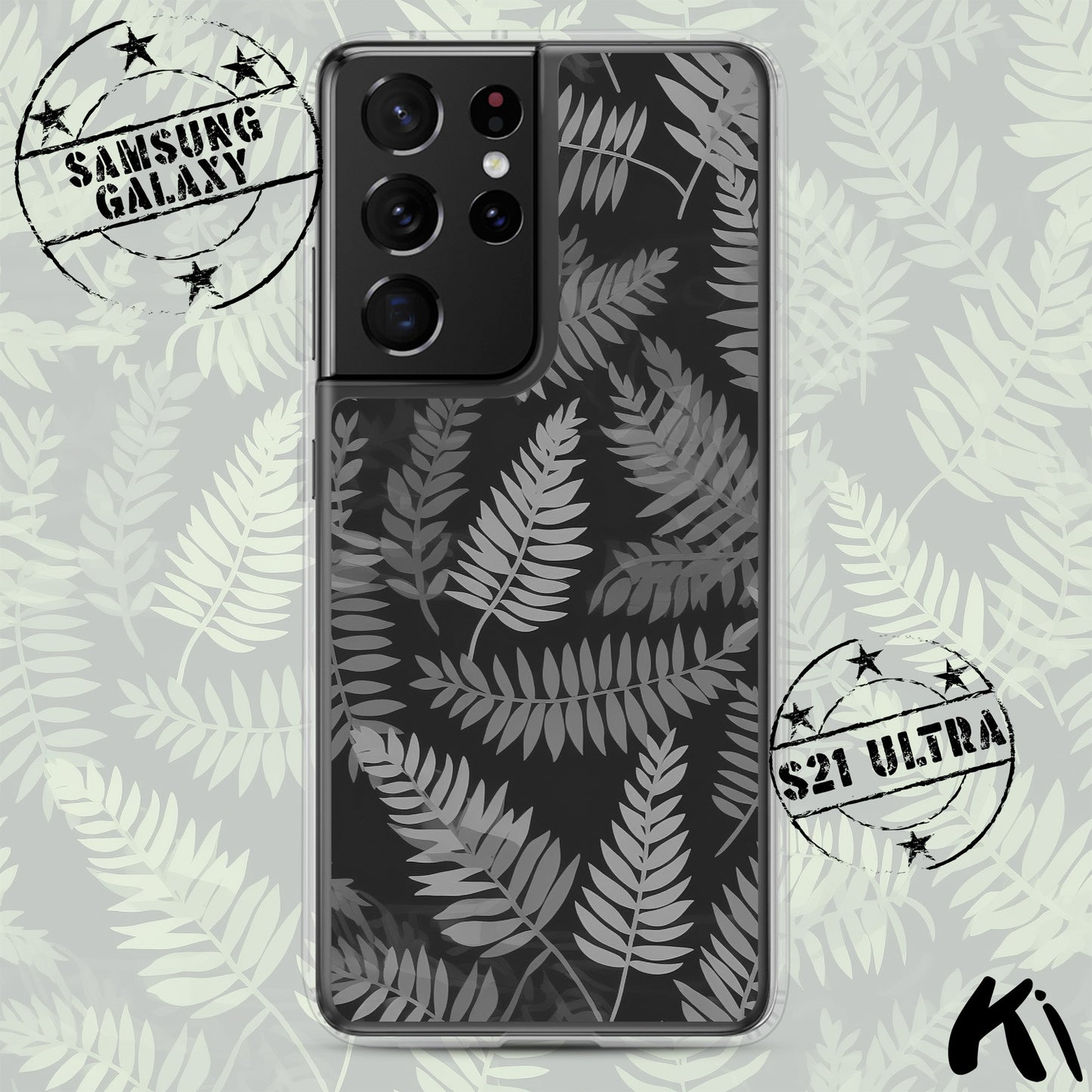 FERN LEAVES Clear Case for Samsung® S Series Phones