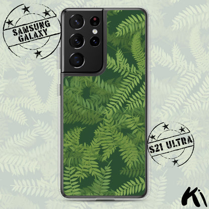 FERN LEAVES Clear Case for Samsung® S Series Phones