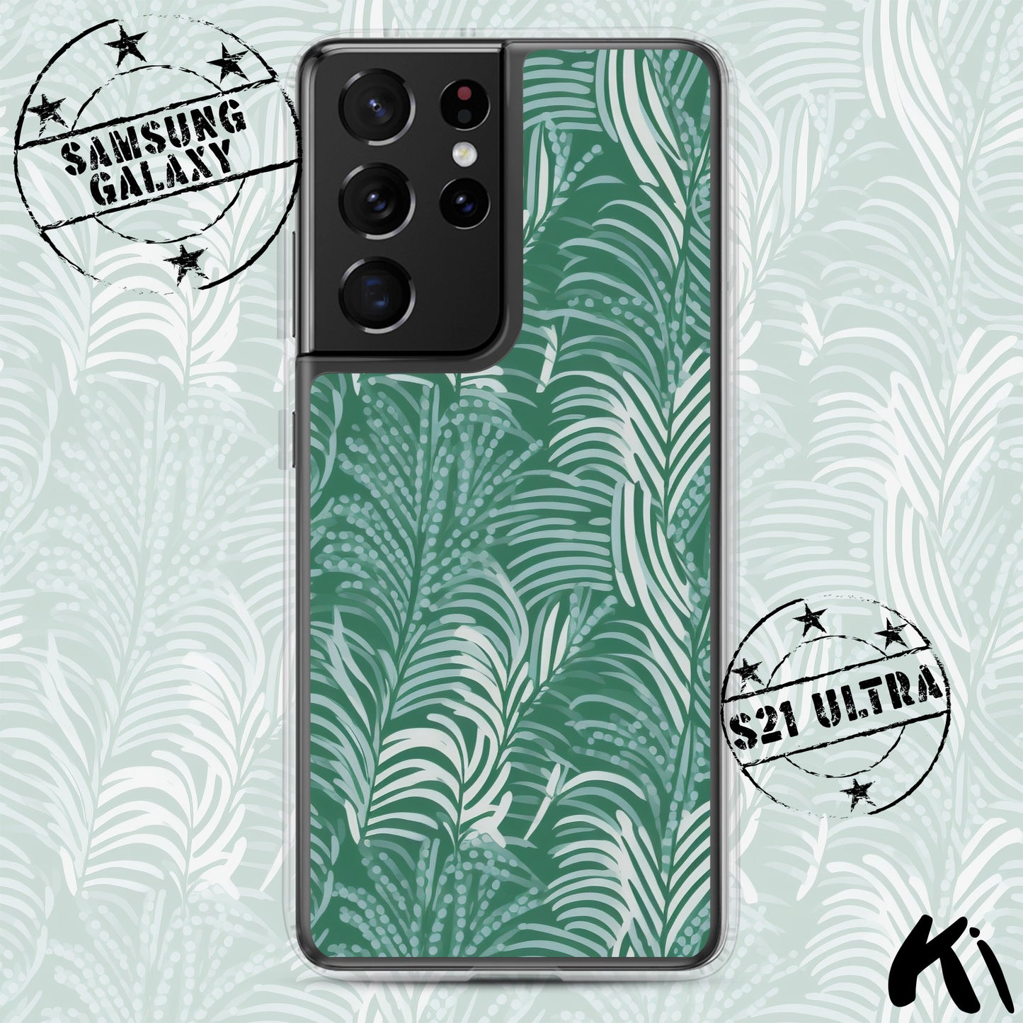 FERN LEAVES Clear Case for Samsung® S Series Phones