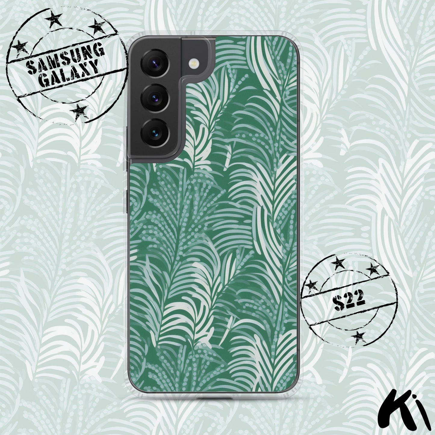 FERN LEAVES Clear Case for Samsung® S Series Phones