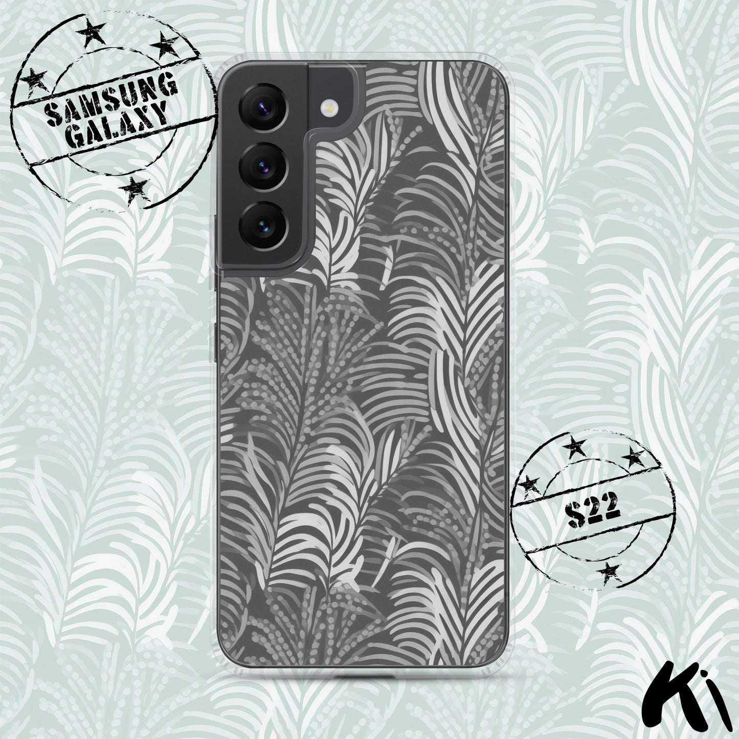 FERN LEAVES Clear Case for Samsung® S Series Phones