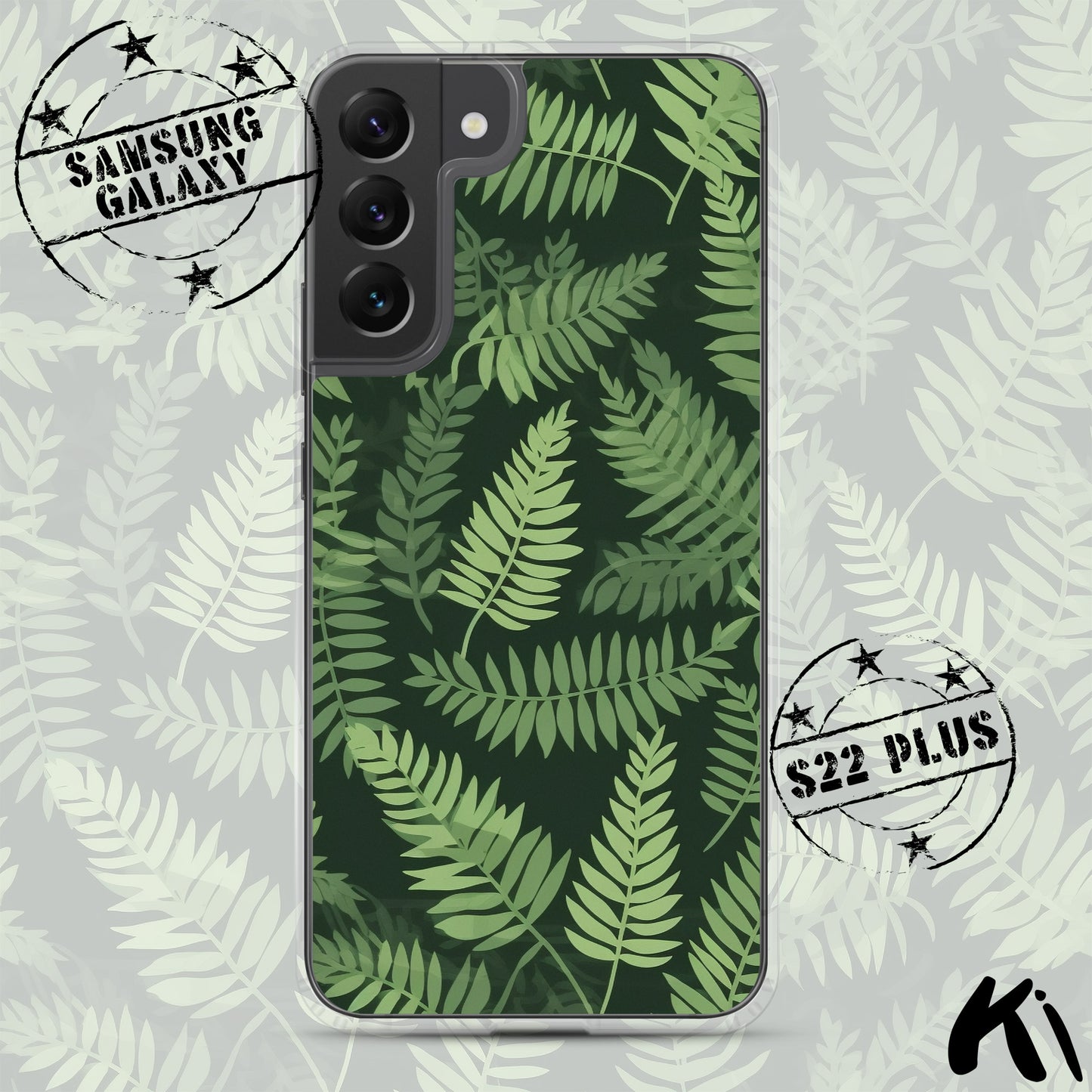 FERN LEAVES Clear Case for Samsung® S Series Phones