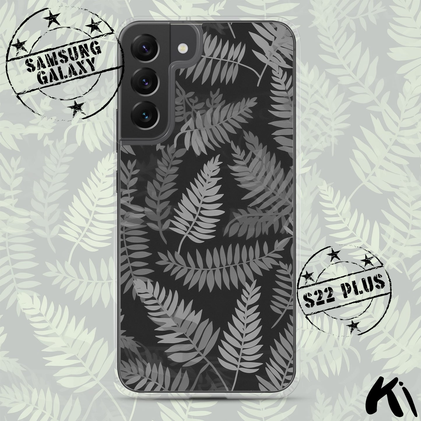 FERN LEAVES Clear Case for Samsung® S Series Phones