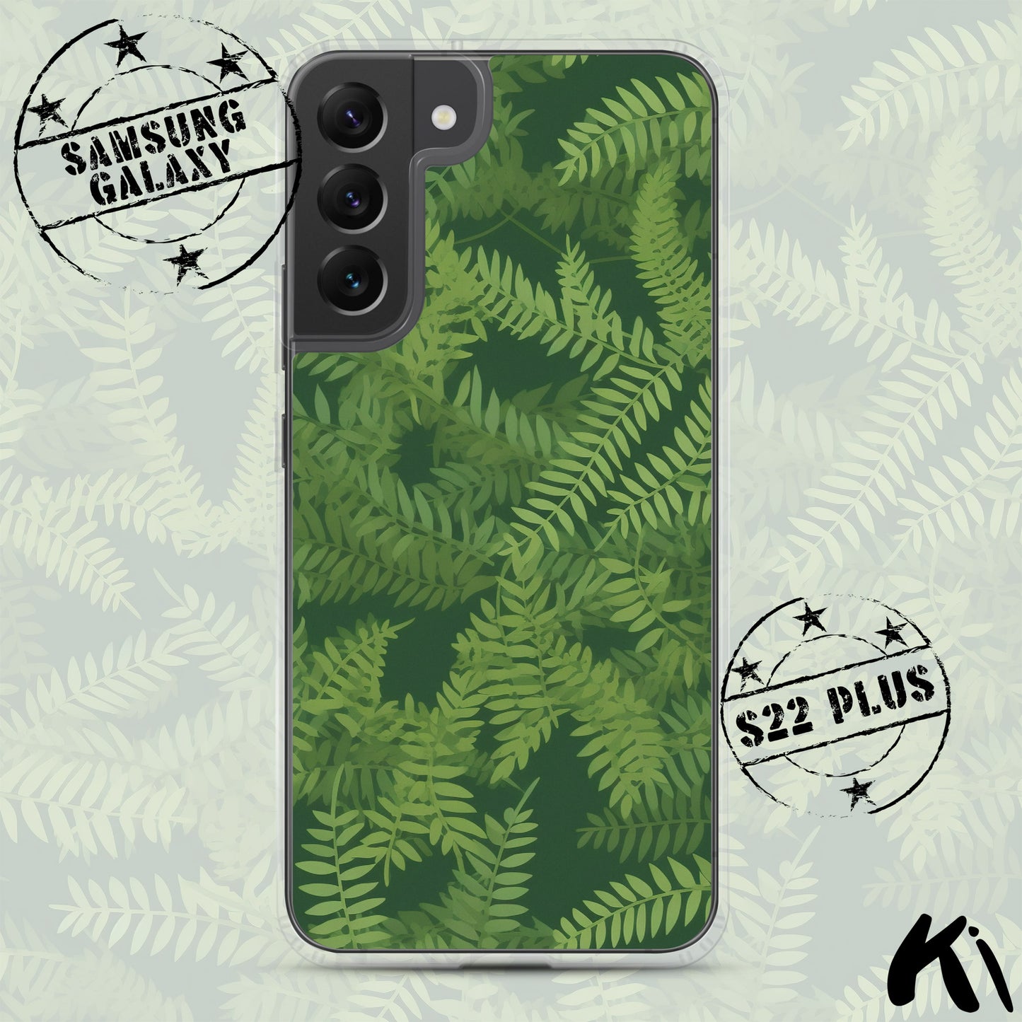 FERN LEAVES Clear Case for Samsung® S Series Phones