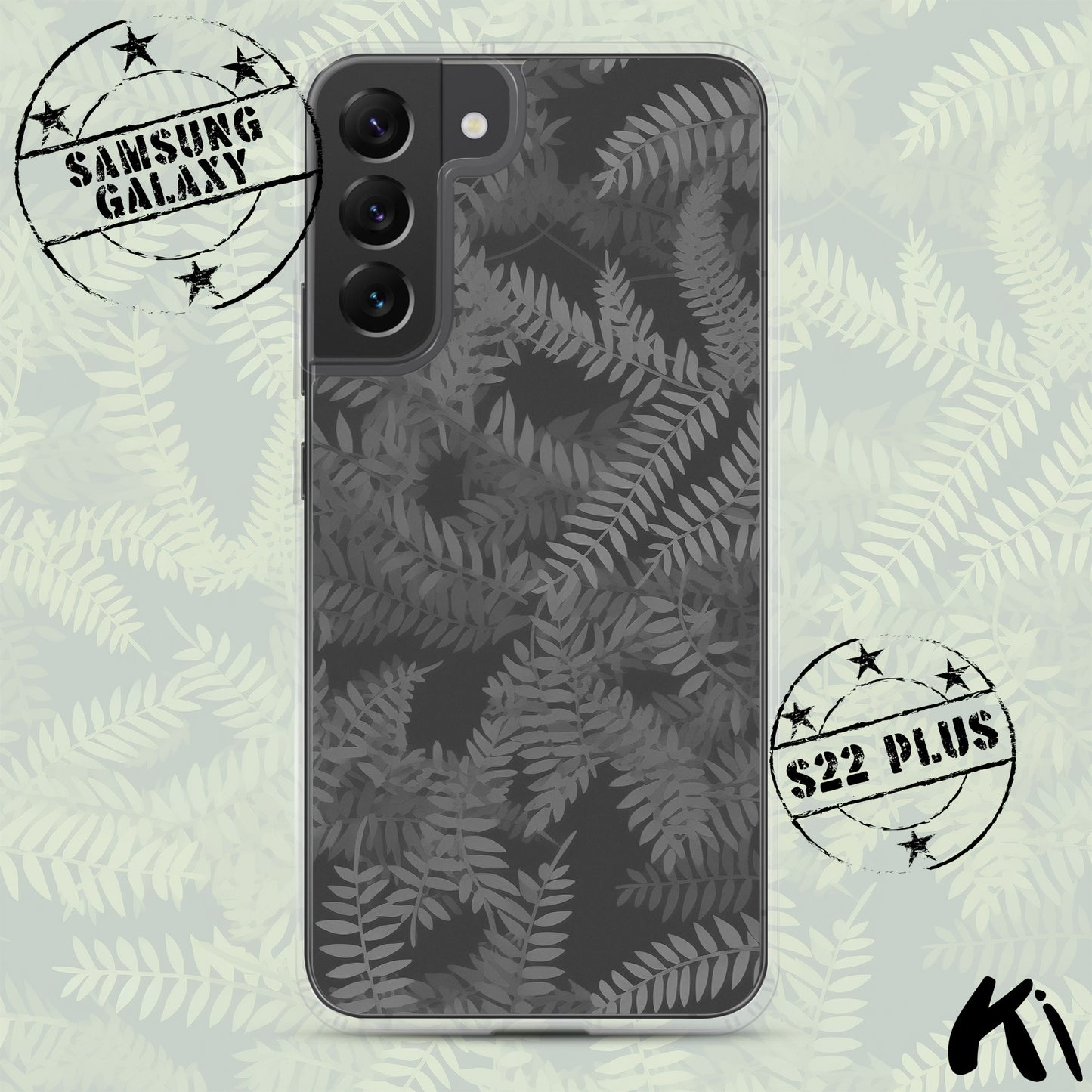 FERN LEAVES Clear Case for Samsung® S Series Phones
