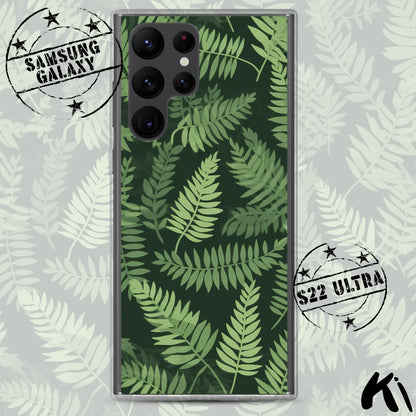 FERN LEAVES Clear Case for Samsung® S Series Phones