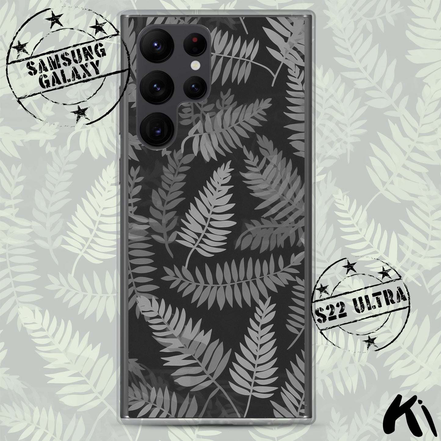 FERN LEAVES Clear Case for Samsung® S Series Phones