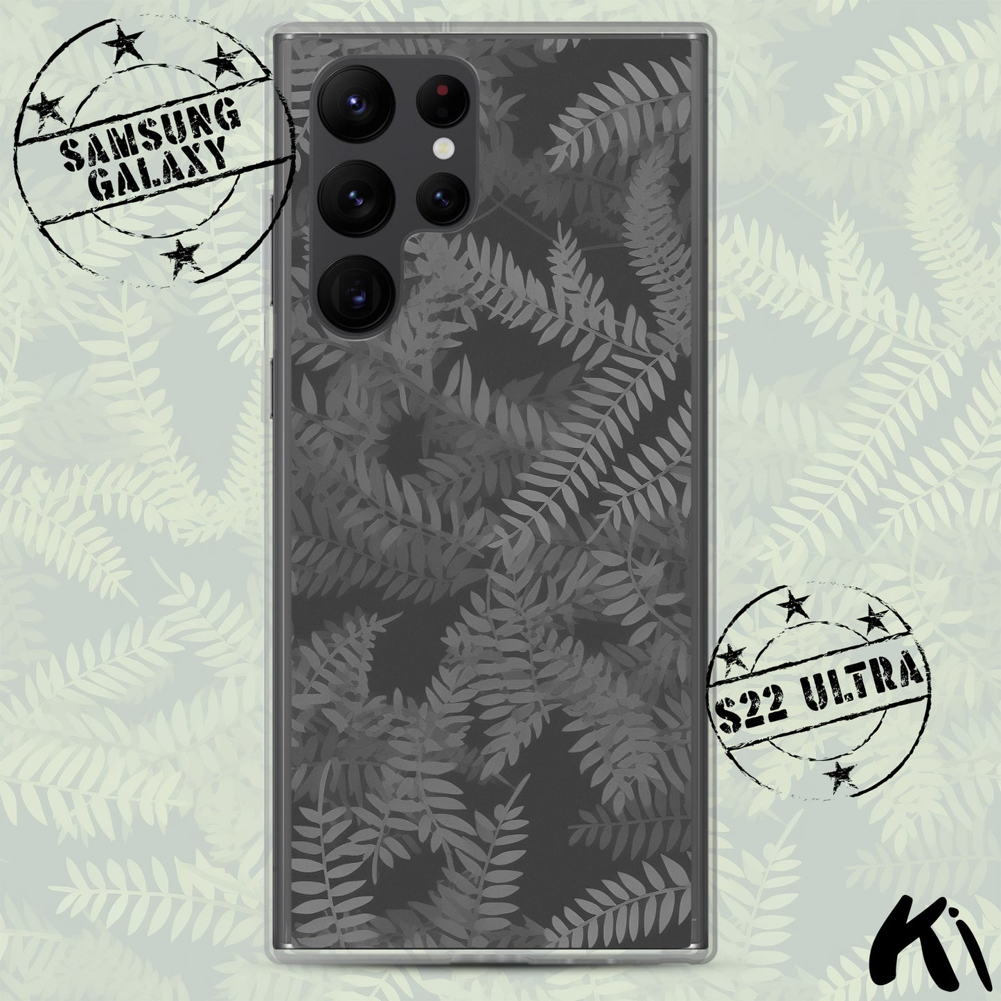 FERN LEAVES Clear Case for Samsung® S Series Phones