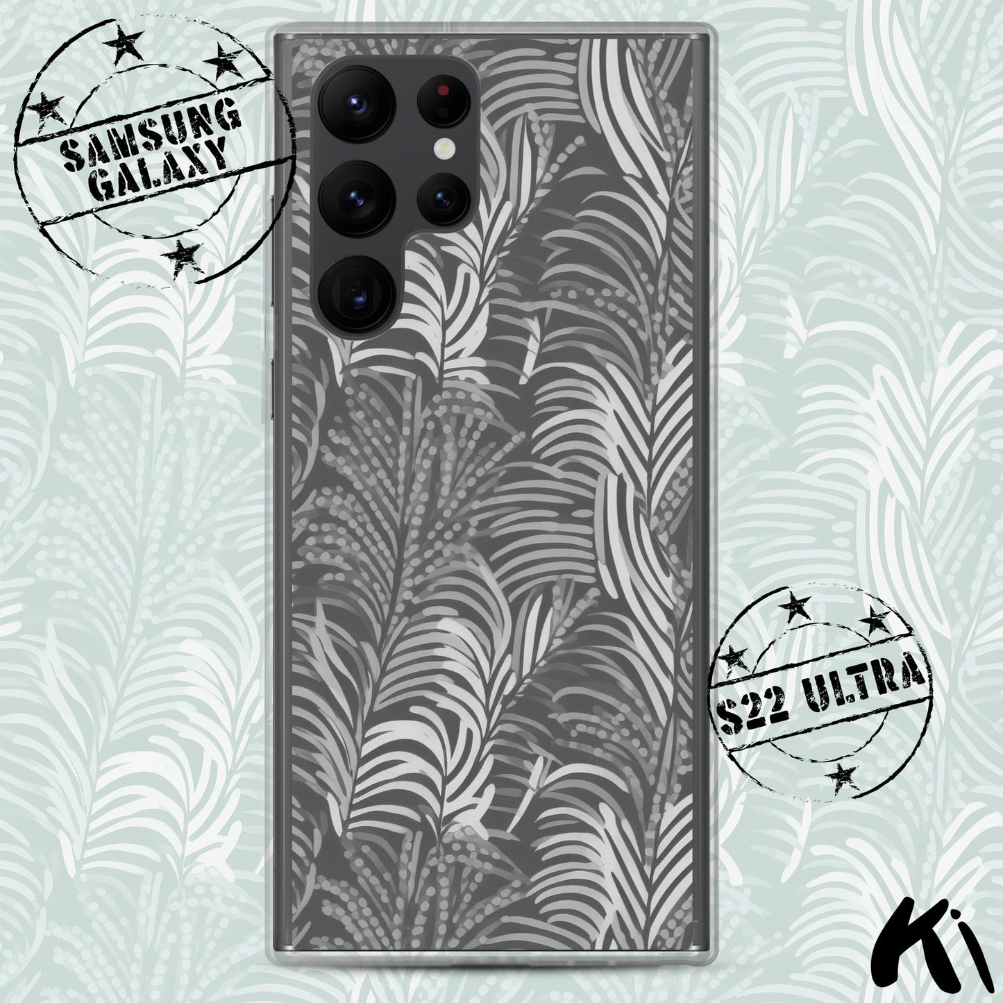 FERN LEAVES Clear Case for Samsung® S Series Phones
