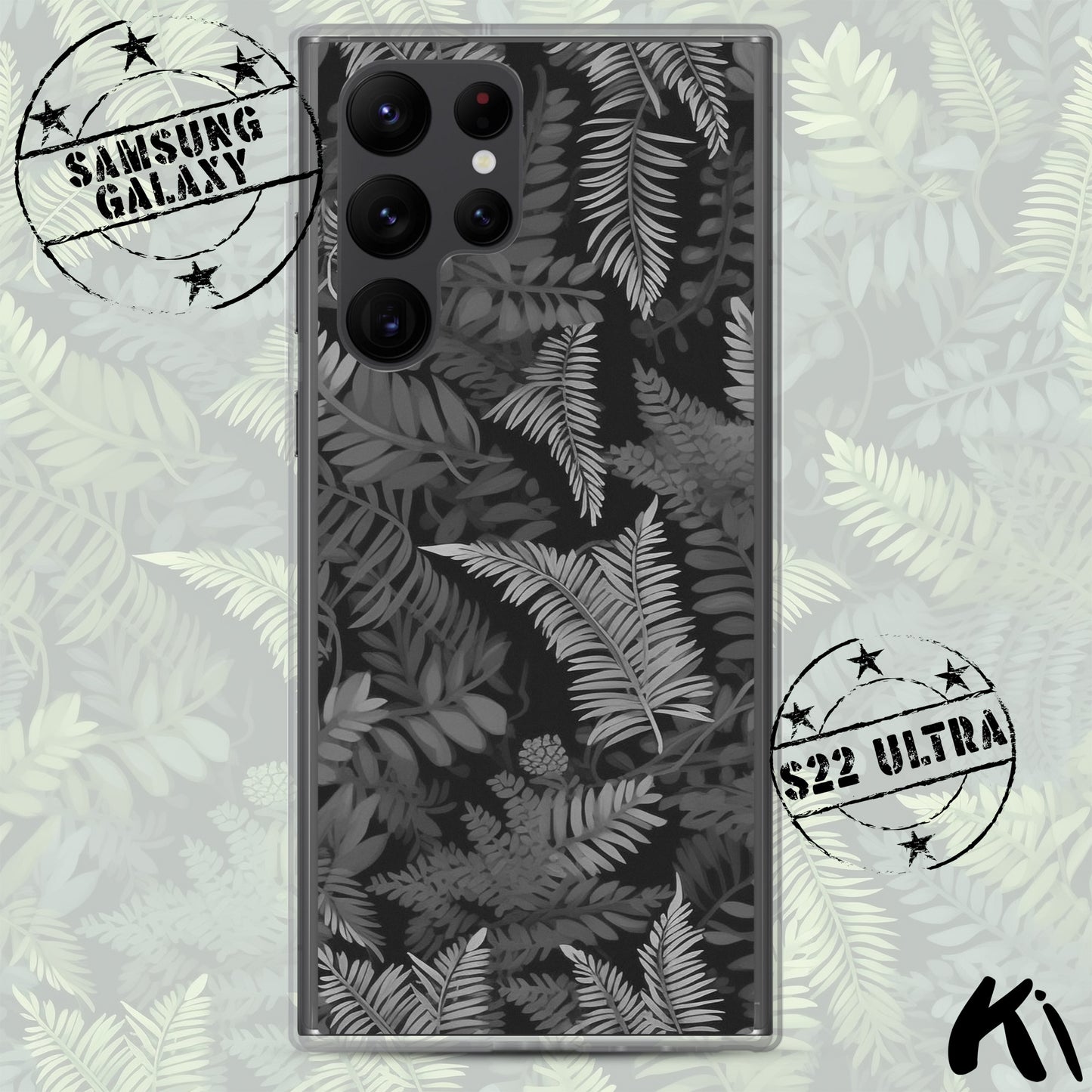 FERN LEAVES Clear Case for Samsung® S Series Phones