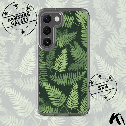 FERN LEAVES Clear Case for Samsung® S Series Phones