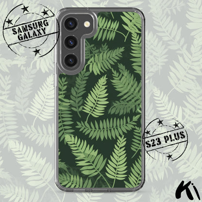 FERN LEAVES Clear Case for Samsung® S Series Phones