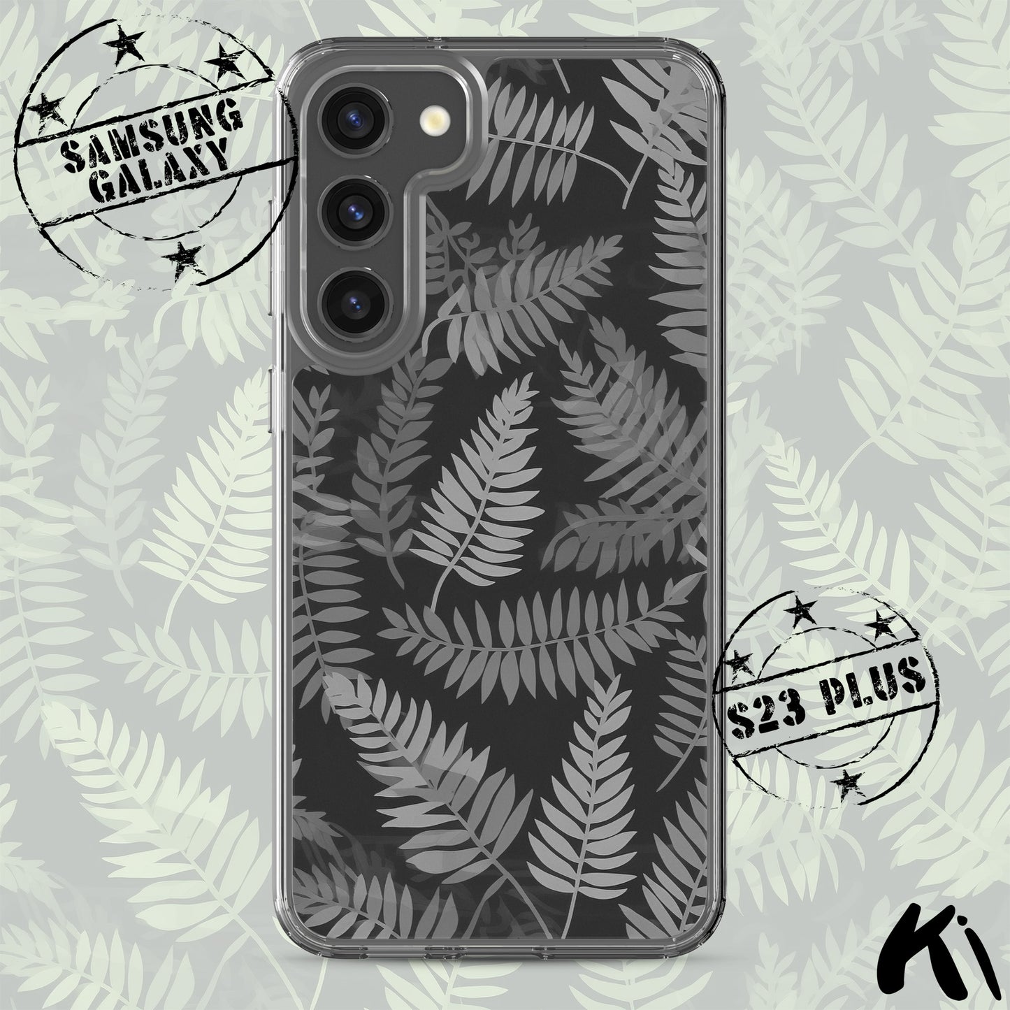 FERN LEAVES Clear Case for Samsung® S Series Phones
