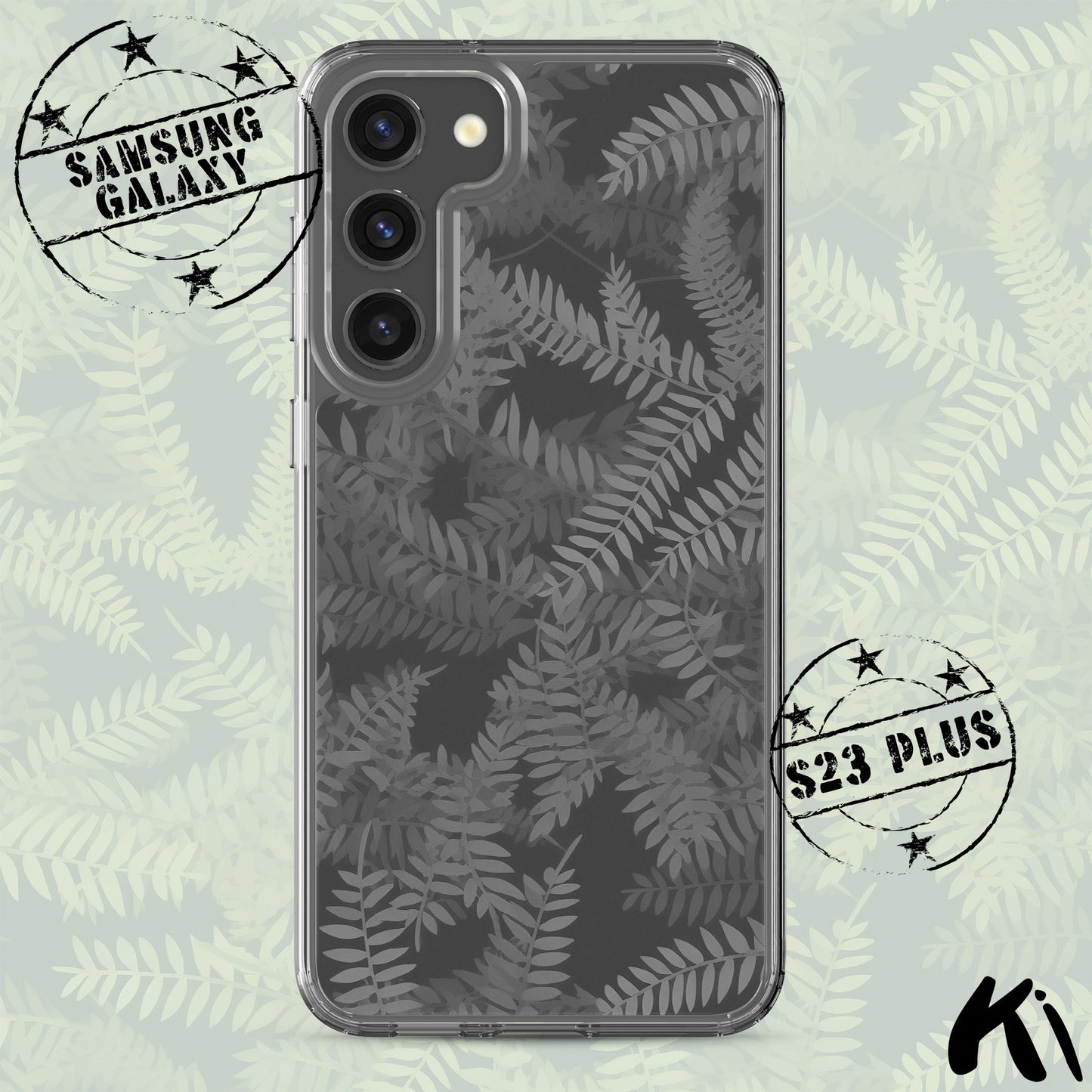 FERN LEAVES Clear Case for Samsung® S Series Phones