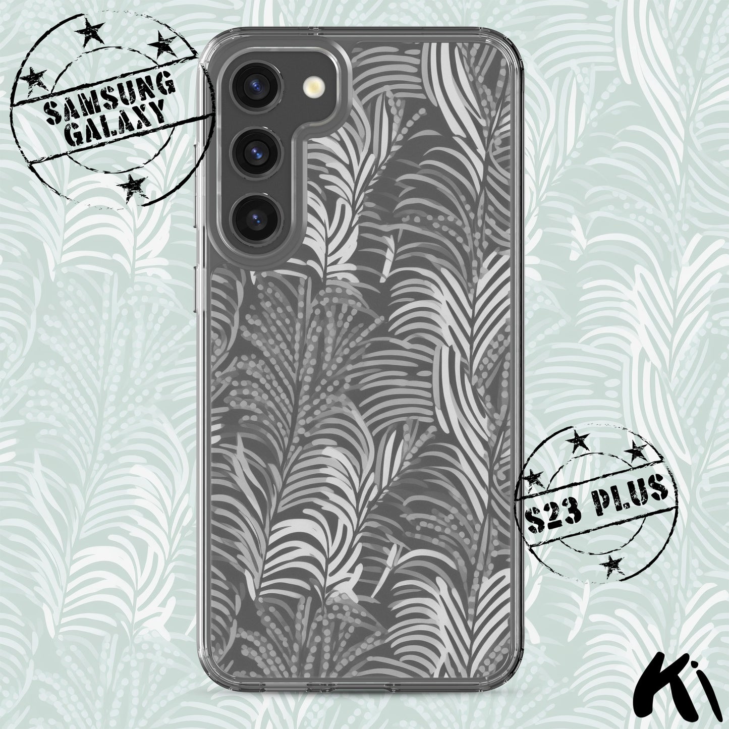 FERN LEAVES Clear Case for Samsung® S Series Phones