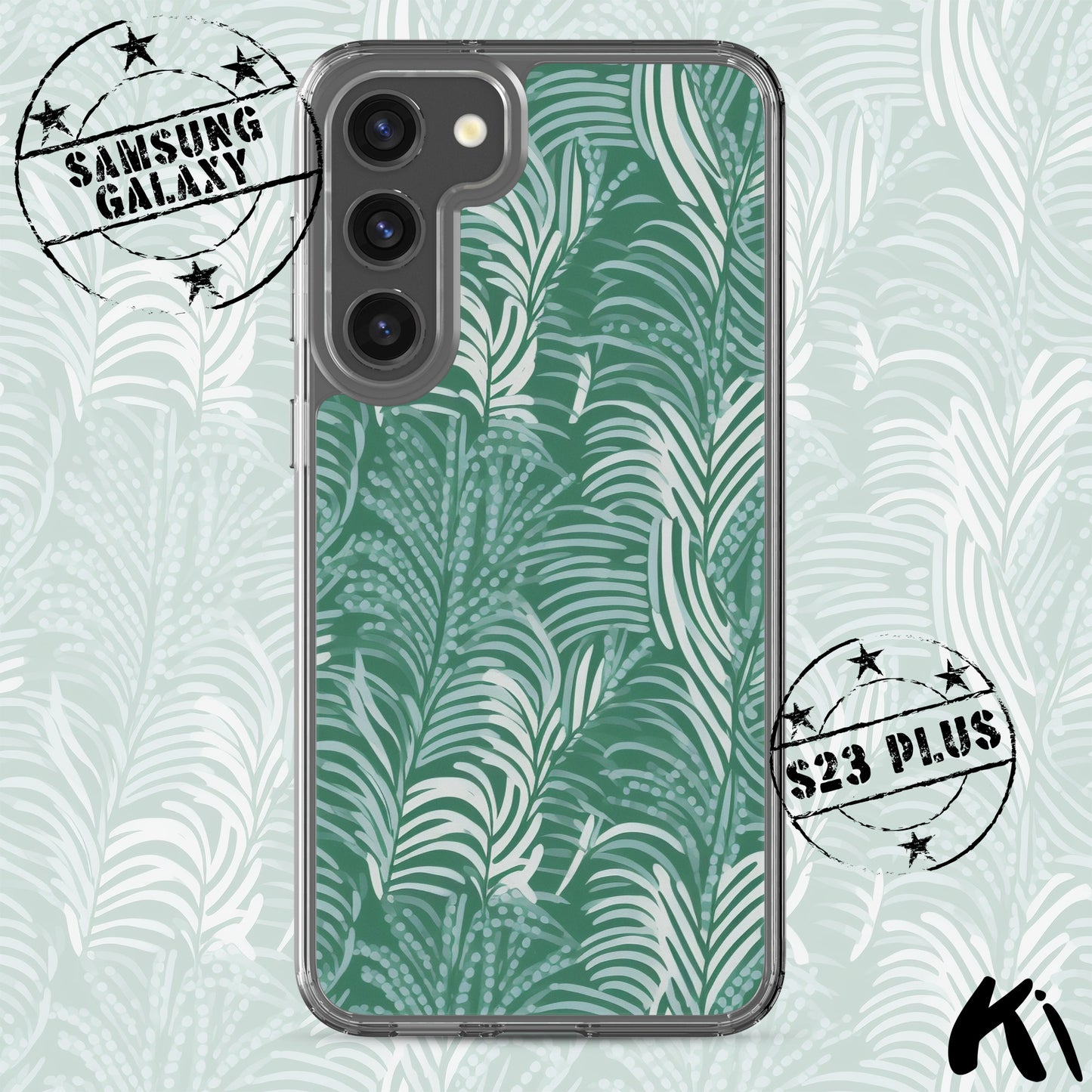 FERN LEAVES Clear Case for Samsung® S Series Phones