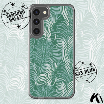 FERN LEAVES Clear Case for Samsung® S Series Phones