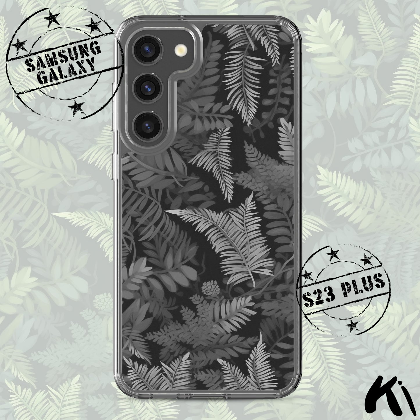 FERN LEAVES Clear Case for Samsung® S Series Phones