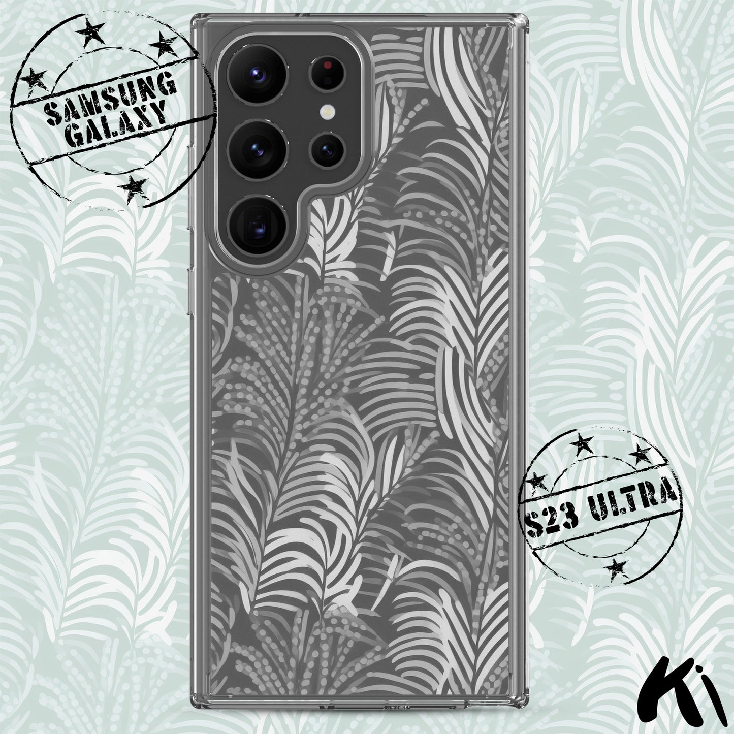 FERN LEAVES Clear Case for Samsung® S Series Phones