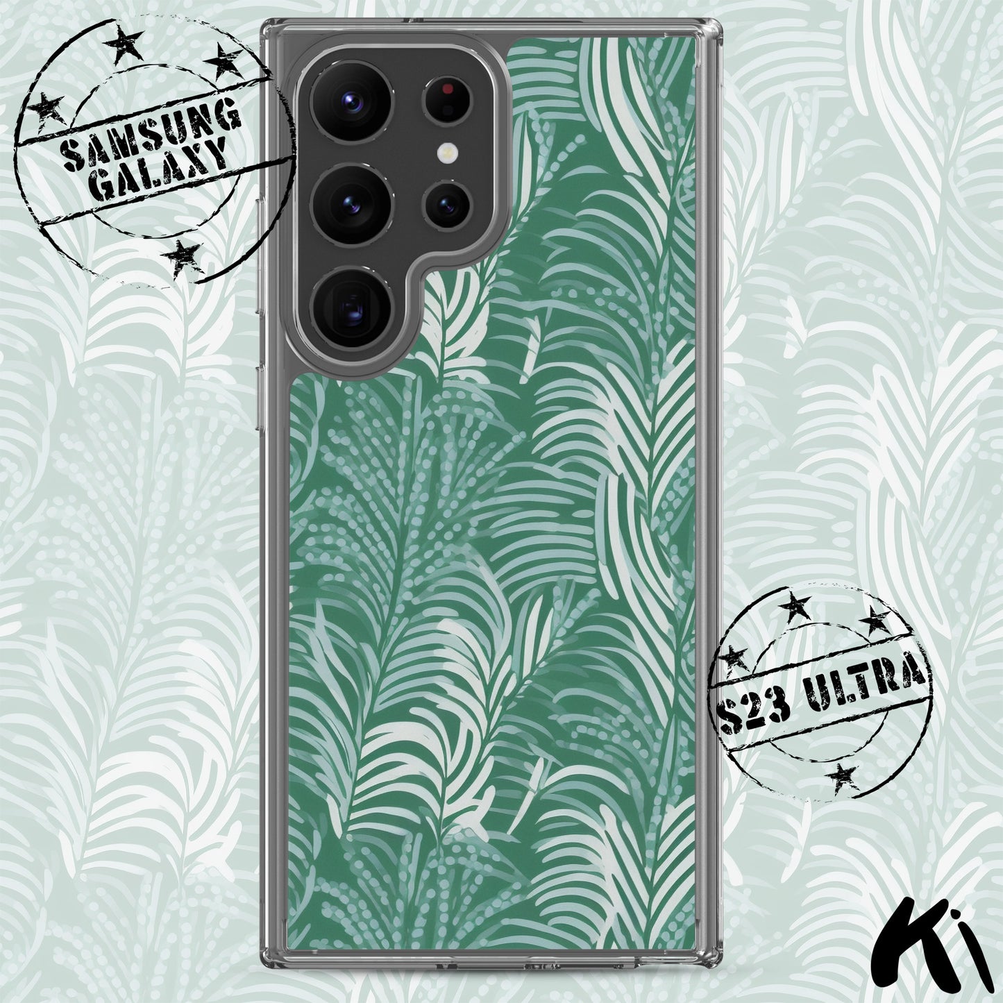 FERN LEAVES Clear Case for Samsung® S Series Phones