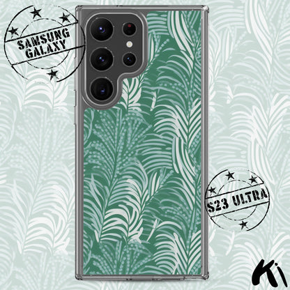 FERN LEAVES Clear Case for Samsung® S Series Phones