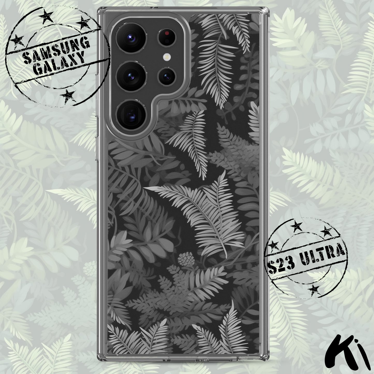 FERN LEAVES Clear Case for Samsung® S Series Phones