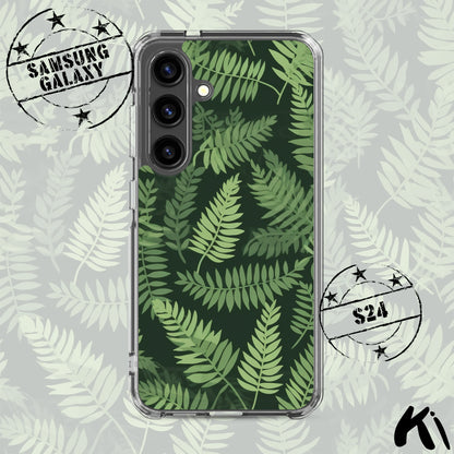 FERN LEAVES Clear Case for Samsung® S Series Phones