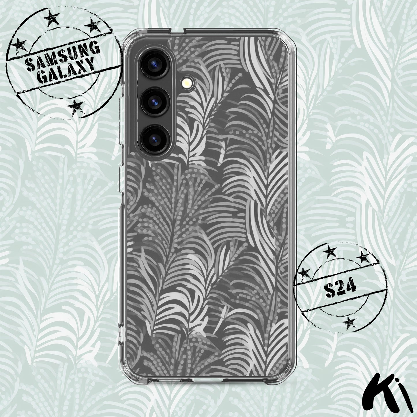 FERN LEAVES Clear Case for Samsung® S Series Phones