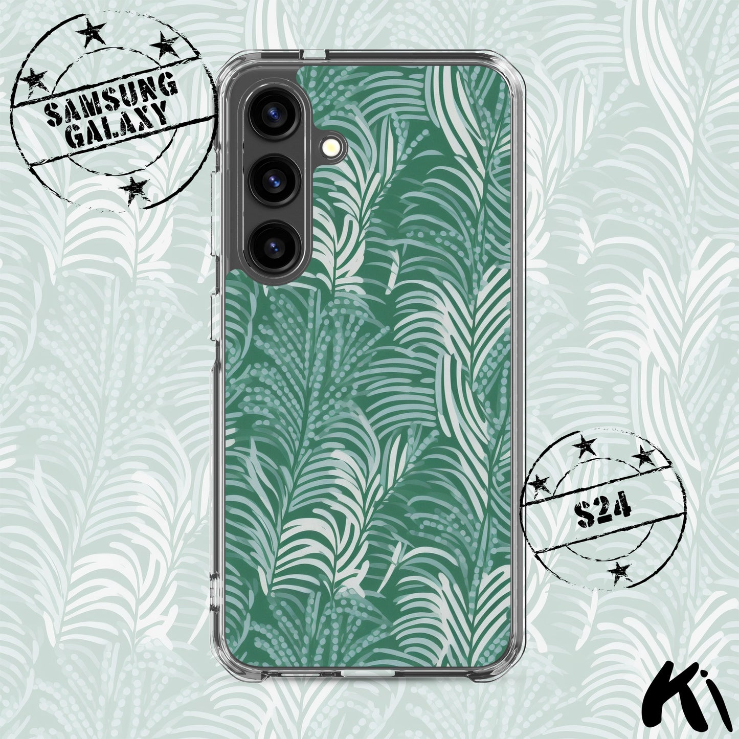 FERN LEAVES Clear Case for Samsung® S Series Phones