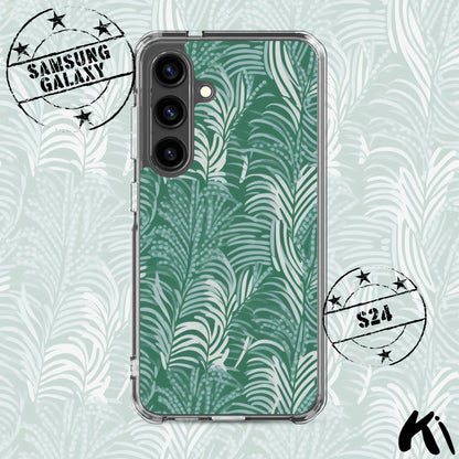 FERN LEAVES Clear Case for Samsung® S Series Phones