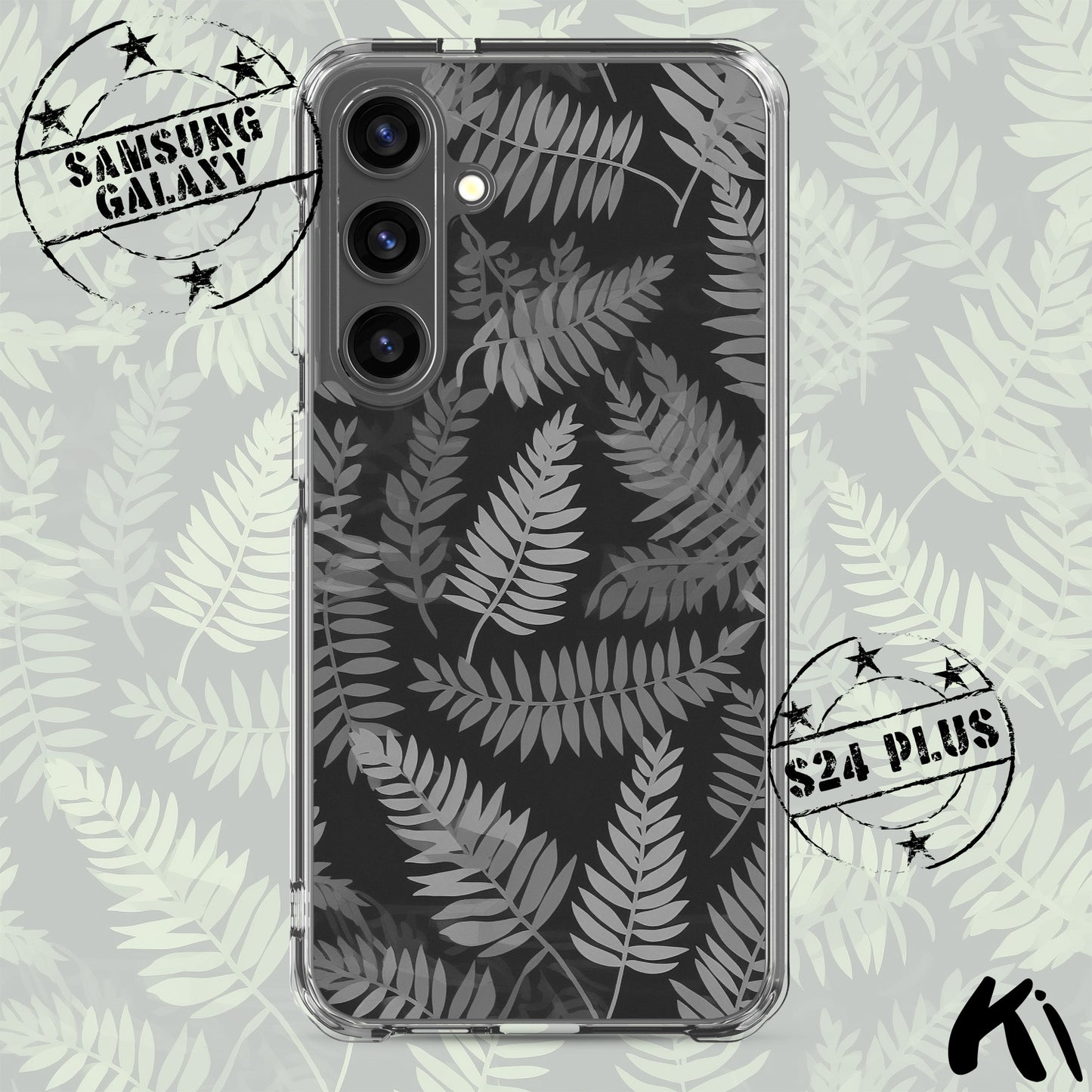 FERN LEAVES Clear Case for Samsung® S Series Phones