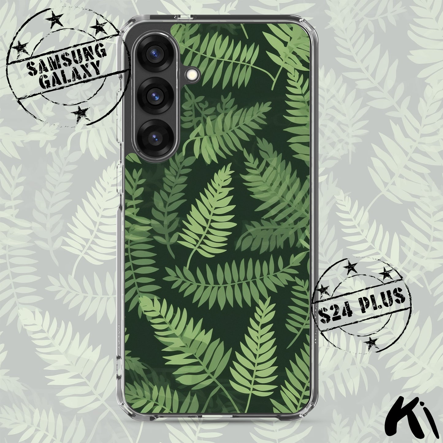 FERN LEAVES Clear Case for Samsung® S Series Phones