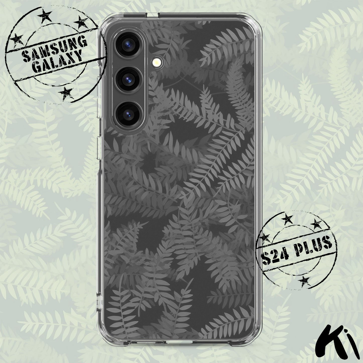 FERN LEAVES Clear Case for Samsung® S Series Phones