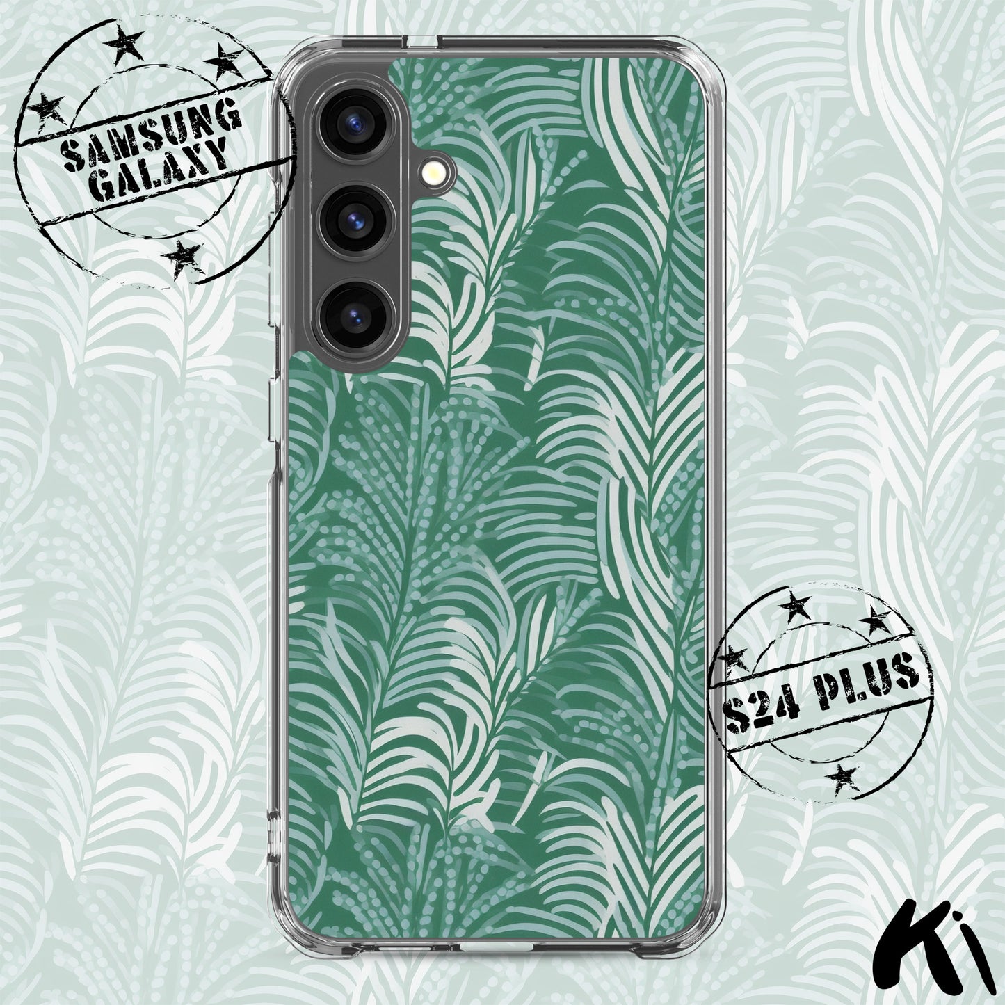 FERN LEAVES Clear Case for Samsung® S Series Phones