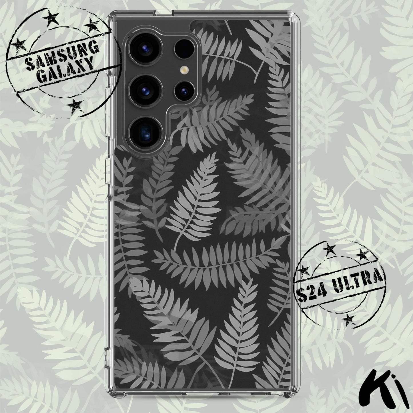 FERN LEAVES Clear Case for Samsung® S Series Phones