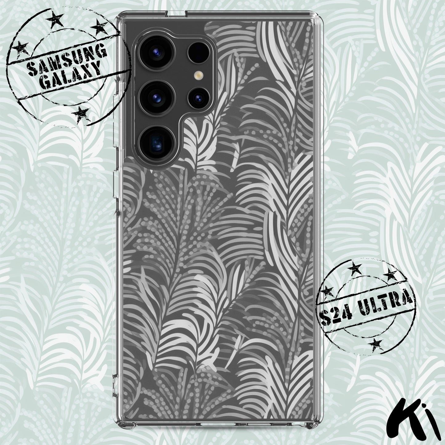 FERN LEAVES Clear Case for Samsung® S Series Phones