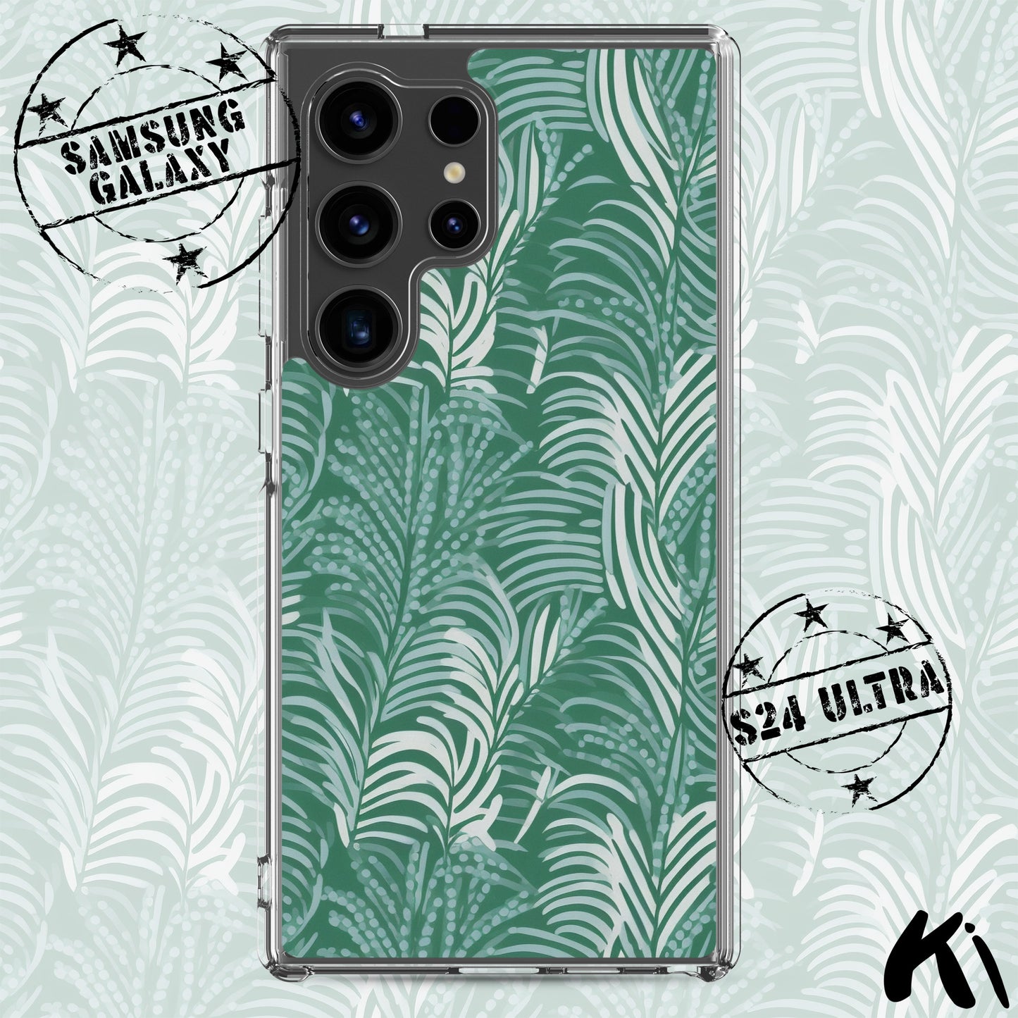 FERN LEAVES Clear Case for Samsung® S Series Phones