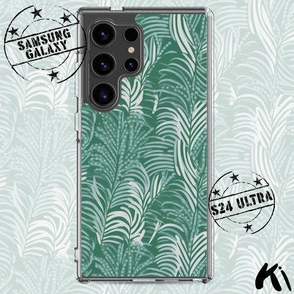 FERN LEAVES Clear Case for Samsung® S Series Phones