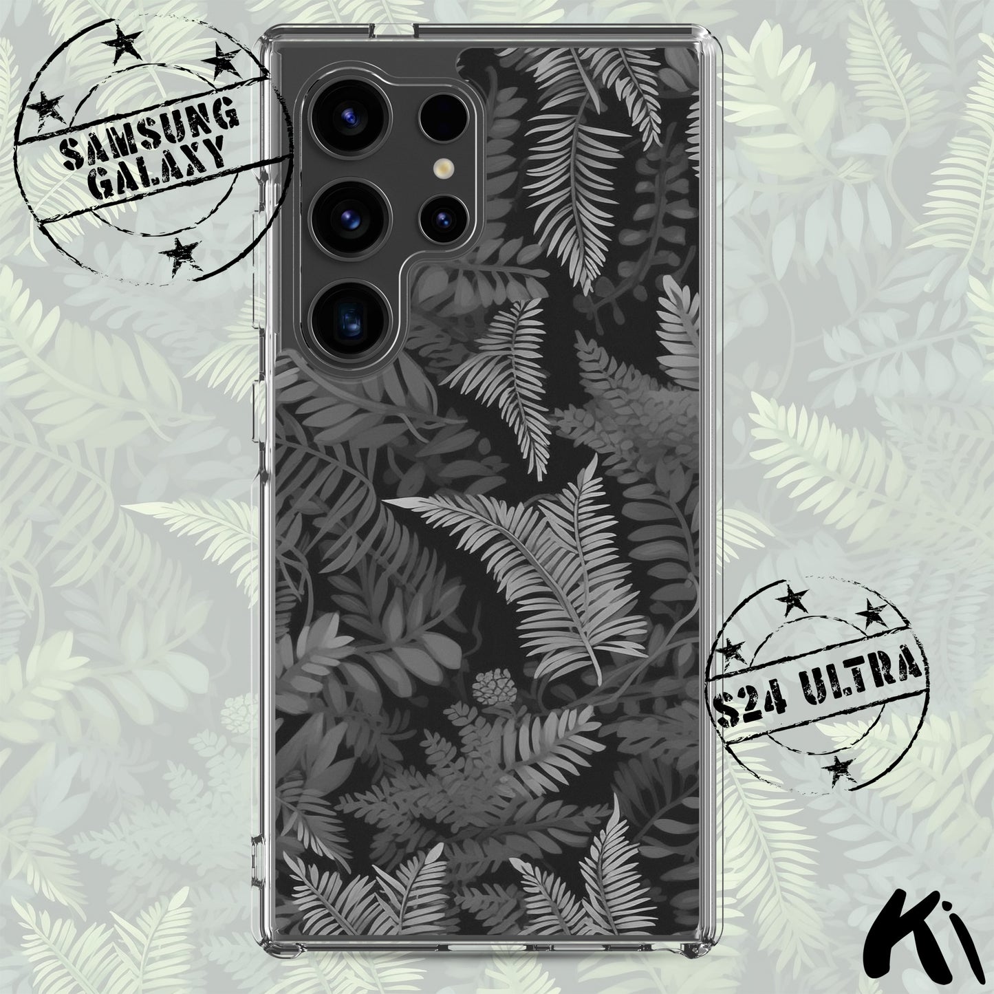 FERN LEAVES Clear Case for Samsung® S Series Phones