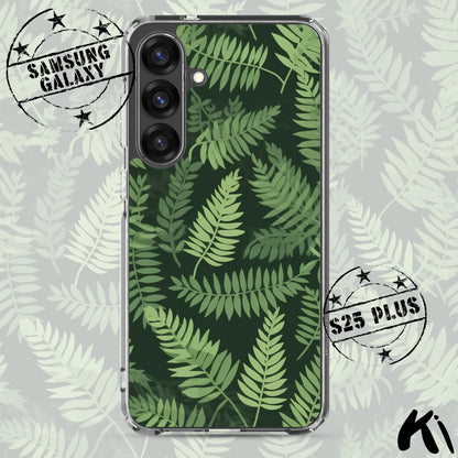 FERN LEAVES Clear Case for Samsung® S Series Phones